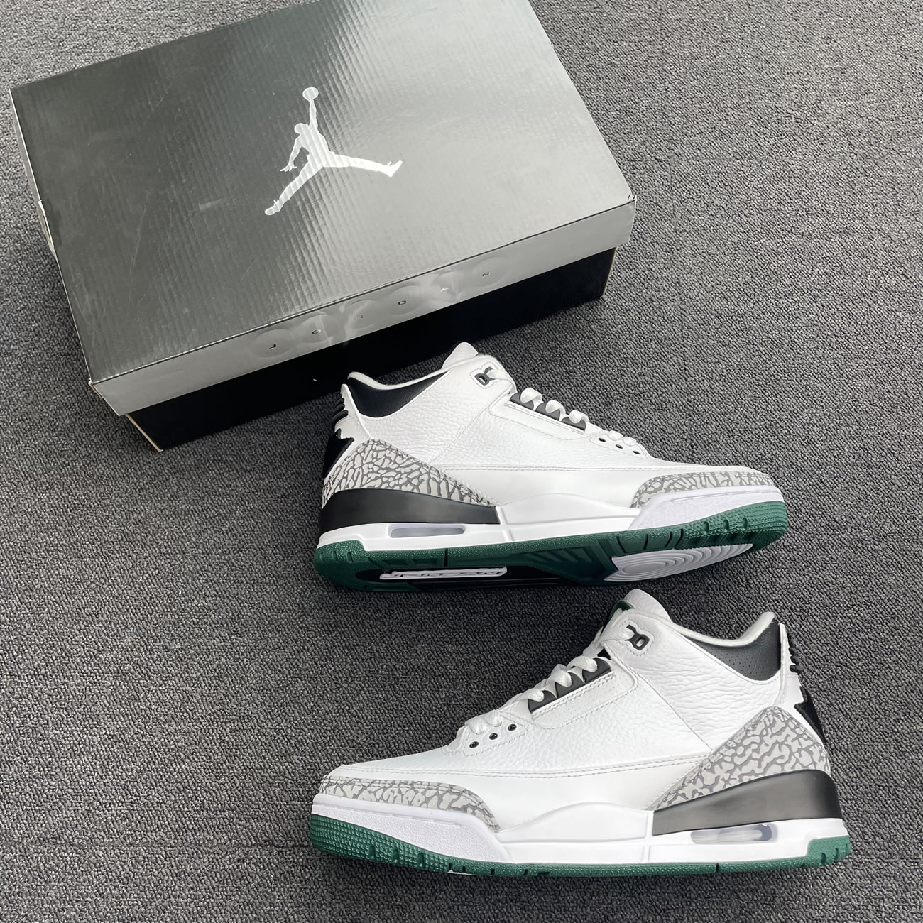 Air Jordan 3 Retro Oregon Ducks Pit Crew White H011 Mnjdls 594 282233 Y3 (8) - newkick.cc